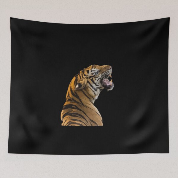 Item preview, Tiger vector illustration design designed and sold by DopeDesign111.