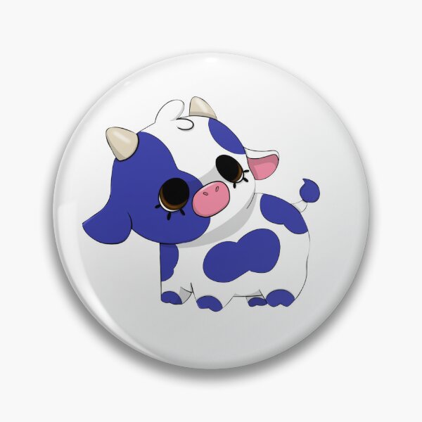 Item preview, Blueberry Cow designed and sold by STICKERS by Abigail Rachele.