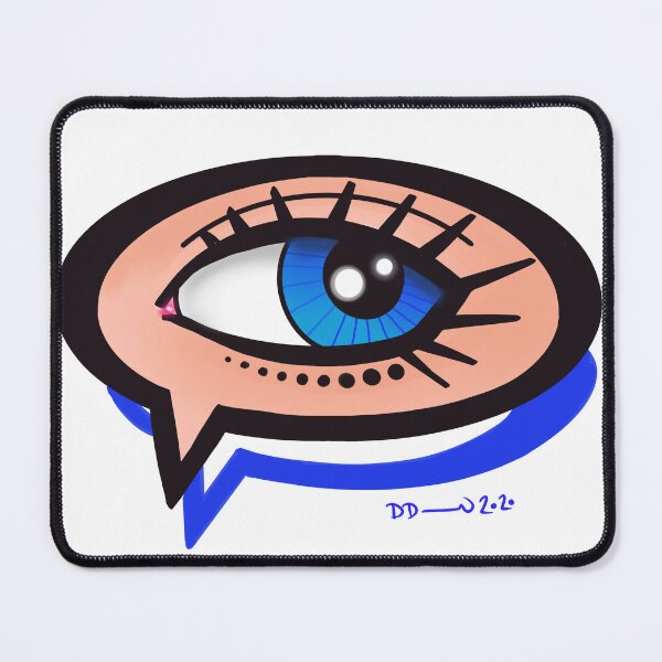 Item preview, eye speak designed and sold by MetroInk.
