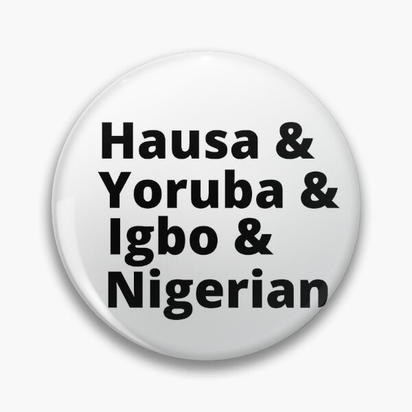Item preview, Hausa Yoruba Igbo Nigerian Classic Tshirt designed and sold by ColorPrint45.