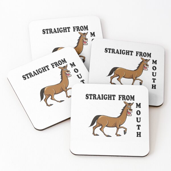 Item preview, Straight Outta/From The Horse Mouth First Hand Information/News designed and sold by NadeenInspires.