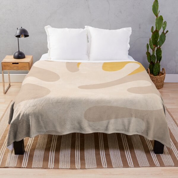 Item preview, Abstract Shapes Botanical - Neutral Beige designed and sold by technicolorable_art.