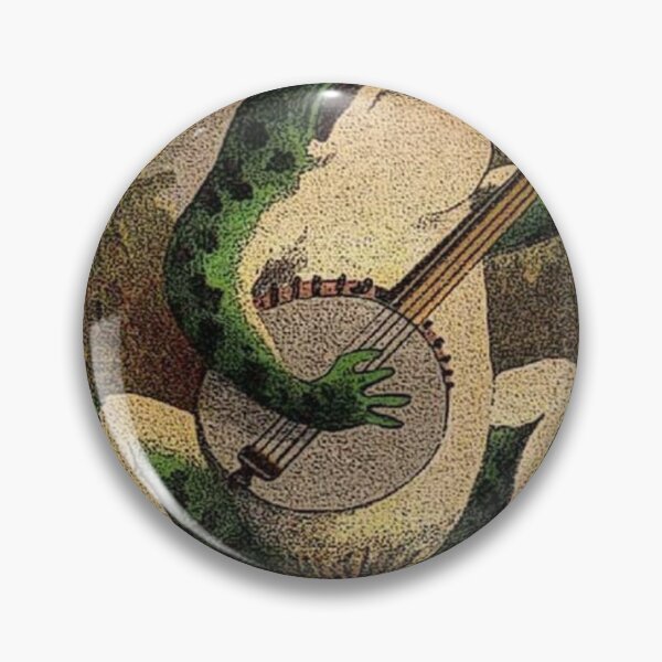 Item preview, A Frog Playing Banjo in The Moonlight designed and sold by amandahaubr.