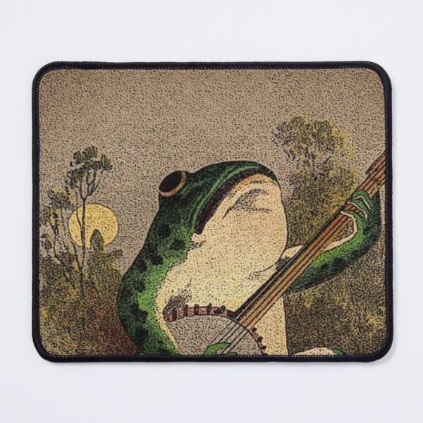Item preview, A Frog Playing Banjo in The Moonlight designed and sold by amandahaubr.