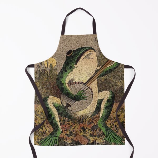 Item preview, A Frog Playing Banjo in The Moonlight designed and sold by amandahaubr.