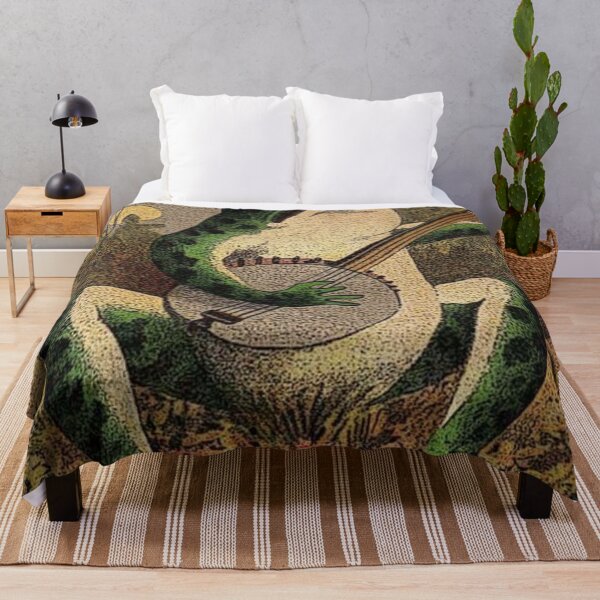 Item preview, A Frog Playing Banjo in The Moonlight designed and sold by amandahaubr.