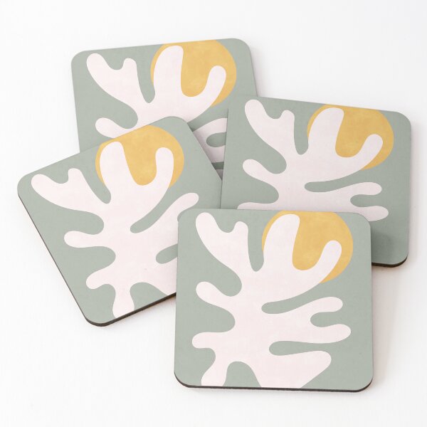 Item preview, Abstract Shapes Botanical - Sage Green designed and sold by technicolorable_art.
