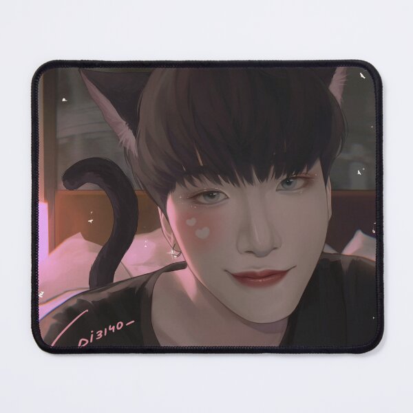 Item preview, ATEEZ Seonghwa Cat designed and sold by Gi3140.