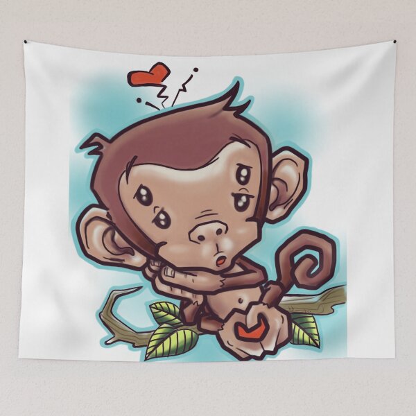 Item preview, Four-Eyed Monkey designed and sold by MetroInk.