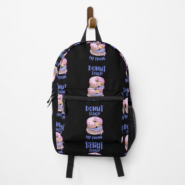 Item preview, Donut Touch My Phone Glazed Donuts Stack In Black designed and sold by LuckyKermit.
