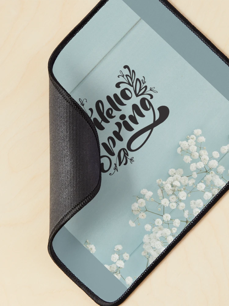 Thumbnail 2 of 5, Mouse Pad, Hello Spring ! designed and sold by PRT-SHIRTS.
