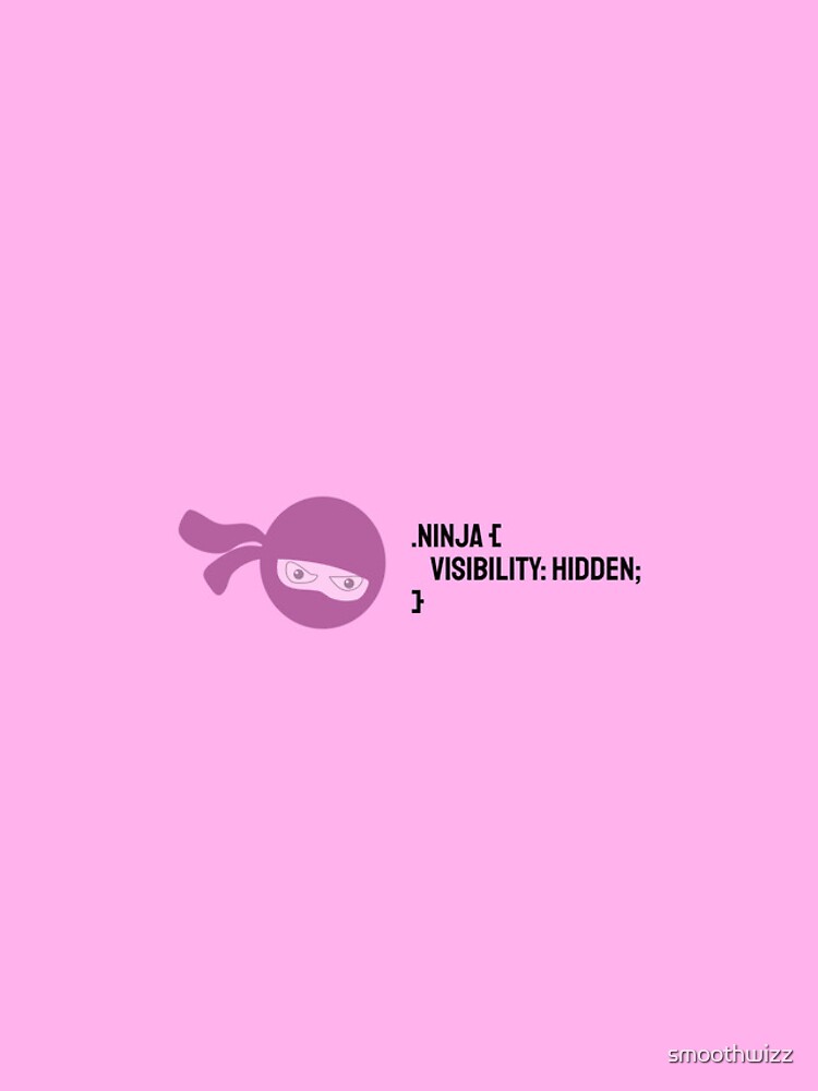 Thumbnail 4 of 4, Samsung Galaxy Phone Case, Programming Humour - CSS Ninja transparency designed and sold by smoothwizz.