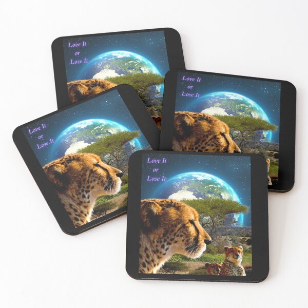 Item preview, Chillaxed Cheetahs. Love It or Lose It. designed and sold by Ikhanya Klips.