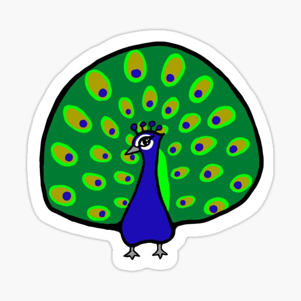 Goofy Opila Bird Sticker for Sale by snowblosm