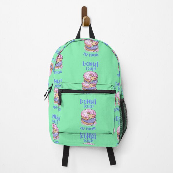 Item preview, Donut Touch My Phone Glazed Donuts Stack In Cyan designed and sold by LuckyKermit.