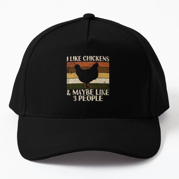 I Love My Ladies Chicken Funny Farmer Gifts Trucker Hat Snapback