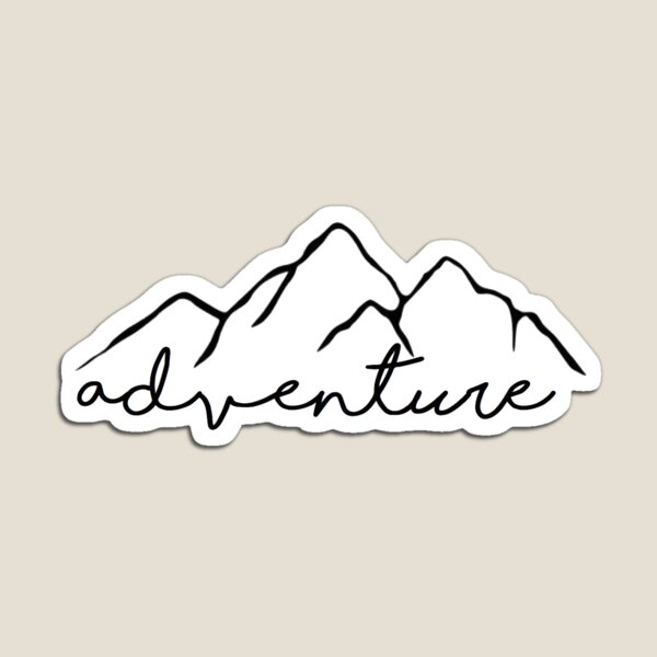 Adventure- sticker Magnet