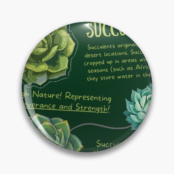 Item preview, Echeveria Succulent Fun Fact designed and sold by KyleNesas.