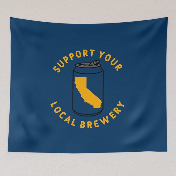 Item preview, Support Your Local Brewery California  designed and sold by fearcity.