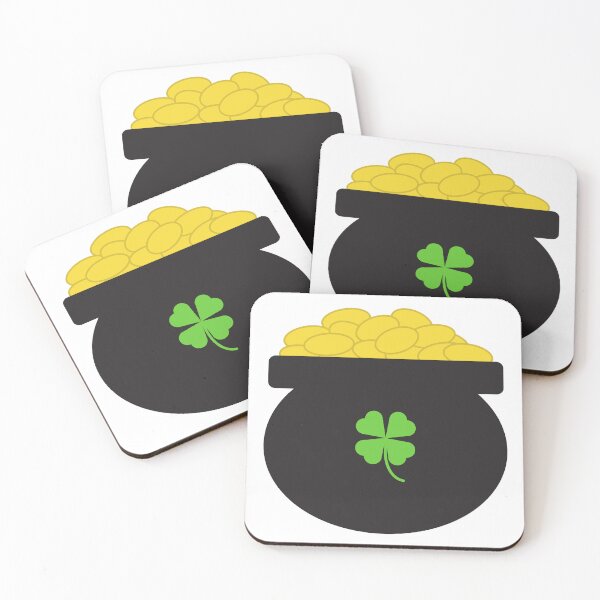Item preview, Pot of Gold Shamrock St Patrick's Day designed and sold by Kelly Leung.