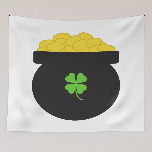 Item preview, Pot of Gold Shamrock St Patrick's Day designed and sold by Kelly Leung.