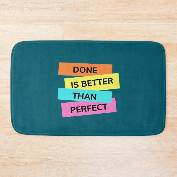 Item preview, Done is better than perfect for overthinkers everywhere designed and sold by headpossum.