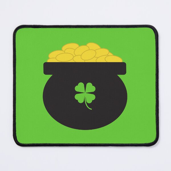 Item preview, Pot of Gold Shamrock St Patrick's Day in Green designed and sold by Kelly Leung.