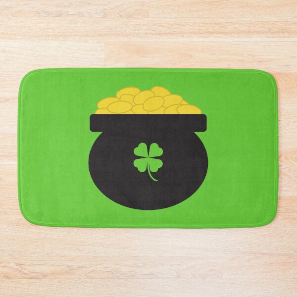 Item preview, Pot of Gold Shamrock St Patrick's Day in Green designed and sold by Kelly Leung.