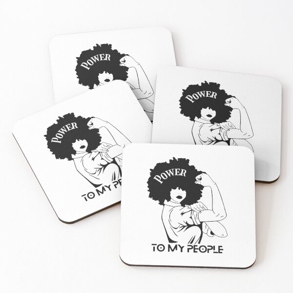 Item preview, Power To My People - Afro Queen Riveter- Black Pride designed and sold by SoulBasdDesigns.