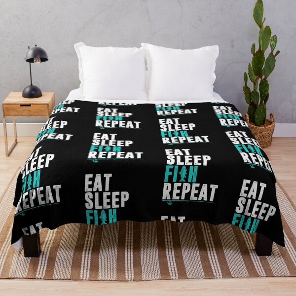 Item preview, Eat Sleep Fish Repeat Kids Fishing designed and sold by Rosartistshop.