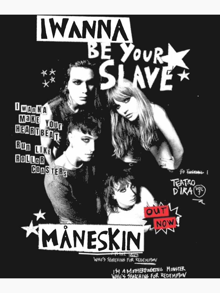Maneskin - måneskin | Poster