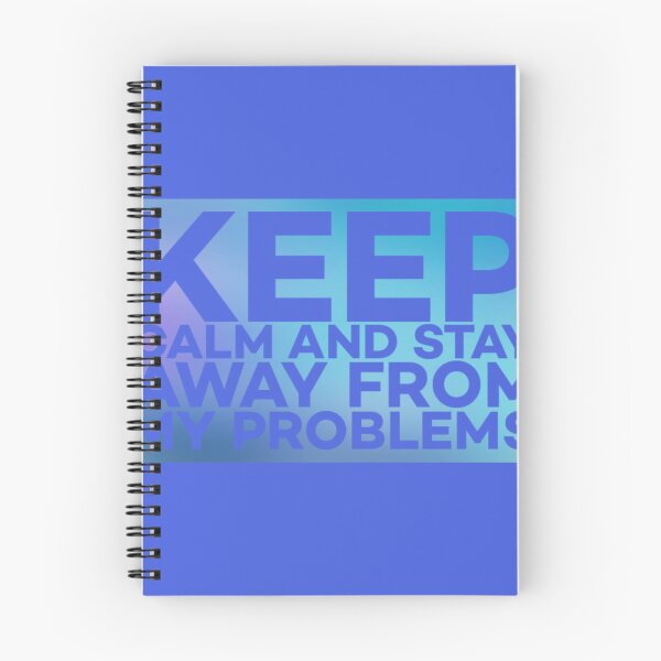 Item preview, Keep calm and stay away from problems designed and sold by Roshan Keenoo.