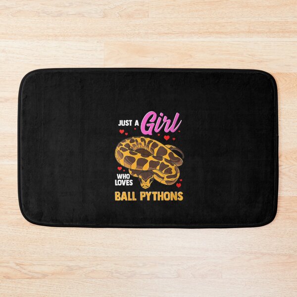 Item preview, Womens Funny Just A Girl Who Loves Ball Pythons Snakes Cobra Snake V-Neck T-Shirt designed and sold by BinderColbert.