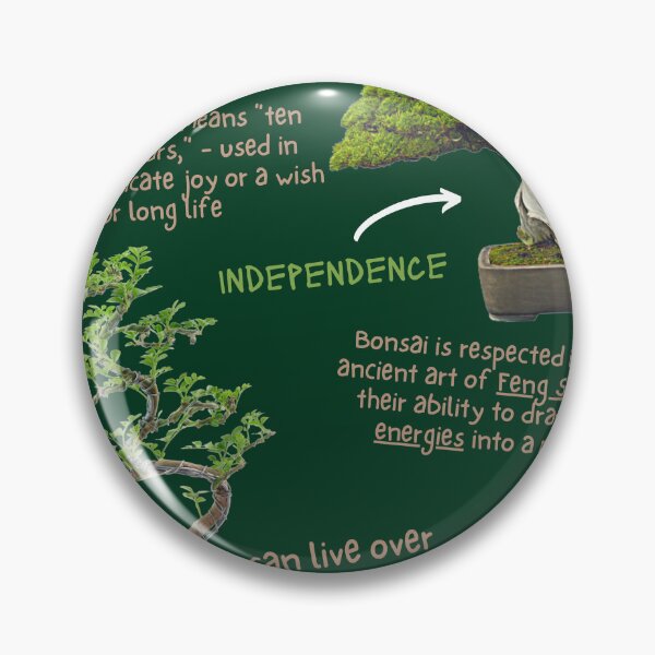 Item preview, Bonzai Trees Fun Facts designed and sold by KyleNesas.