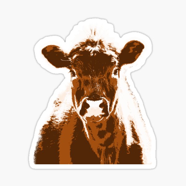 Item preview, Brown Cow Farm Animal designed and sold by countrymouse.