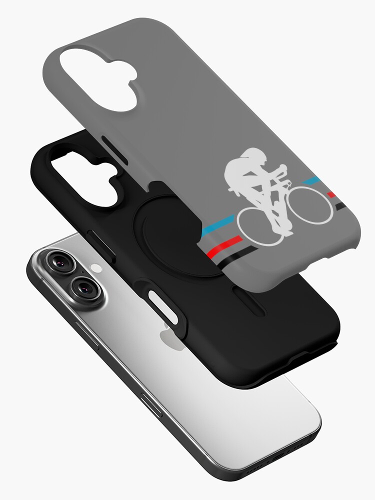 Thumbnail 2 of 4, iPhone Case, Cycling sport drawing designed and sold by Blondiabshop.