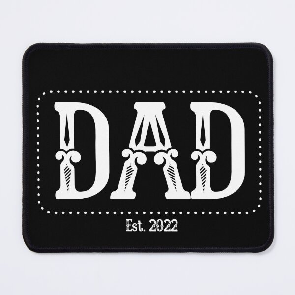 Item preview, Vintage Dad Est 2022 white bold Typography designed and sold by X-Trends.