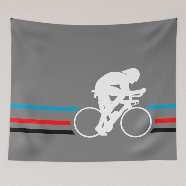 Item preview, Cycling sport drawing designed and sold by Blondiabshop.