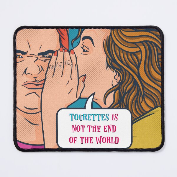 Item preview, Tourettes Is Not The End Of The World , Tourette Syndrome Awareness Comic Pop Art designed and sold by MJDezigns.