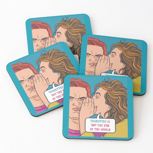 Item preview, Tourettes Is Not The End Of The World , Tourette Syndrome Awareness Comic Pop Art designed and sold by MJDezigns.