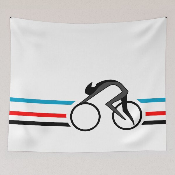 Item preview, Cycling sport drawing designed and sold by Blondiabshop.