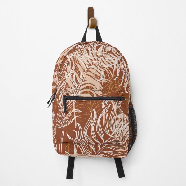 Item preview, Boho tropical Hand drawn print graphic pattern designed and sold by RSDigitalPrintDesign.