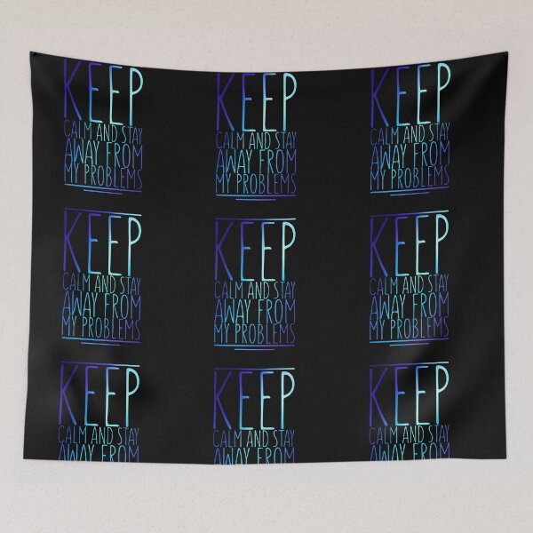 Item preview, Keep calm and stay away from problems designed and sold by Roshan Keenoo.