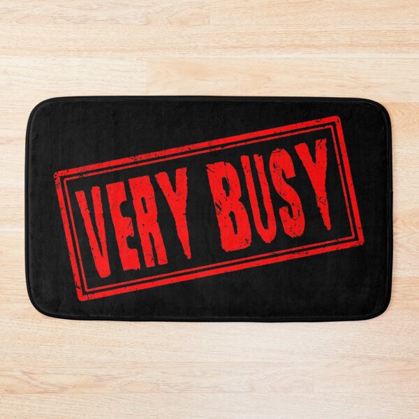 Item preview, Very Busy (Vintage Retro Stamp) designed and sold by SassyClassyMe.