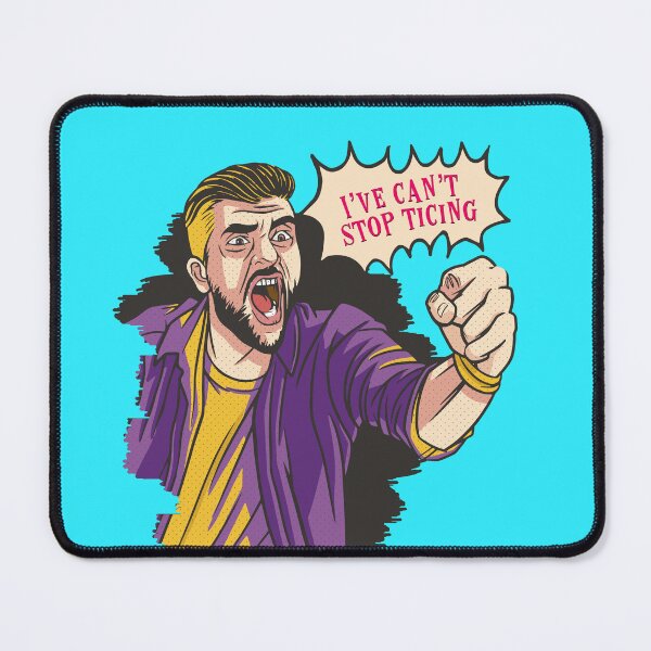 Item preview, I Can’t Stop Ticing , Tourettes Awareness , Tourette Syndrome Comic Pop Art designed and sold by MJDezigns.