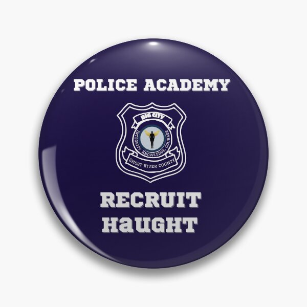 Item preview, Police Academy Recruit Haught designed and sold by Huntch.