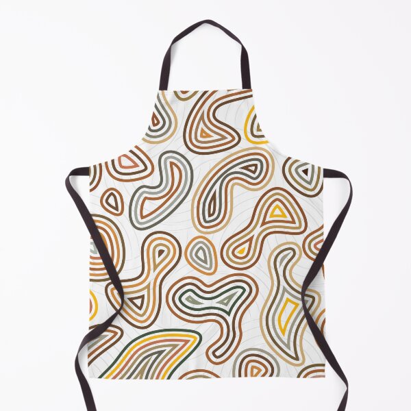 Item preview, Organic abstract fluid shape pattern designed and sold by TheCosmoWest.