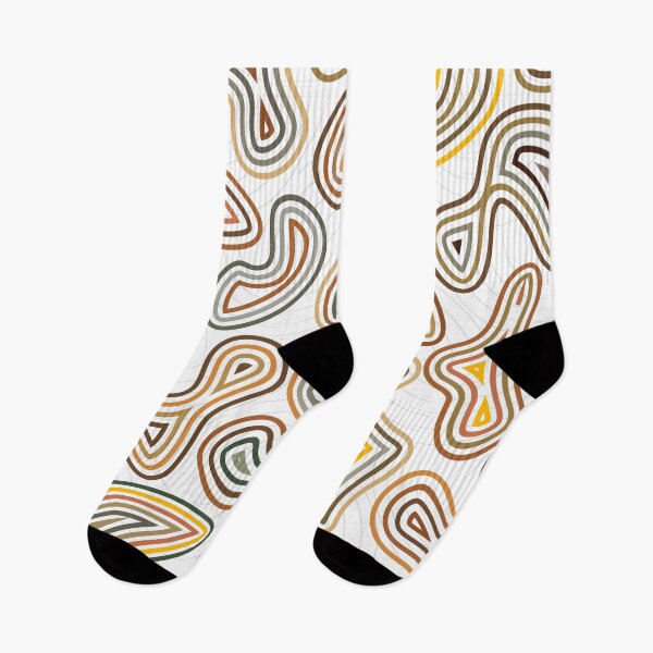 Item preview, Organic abstract fluid shape pattern designed and sold by TheCosmoWest.