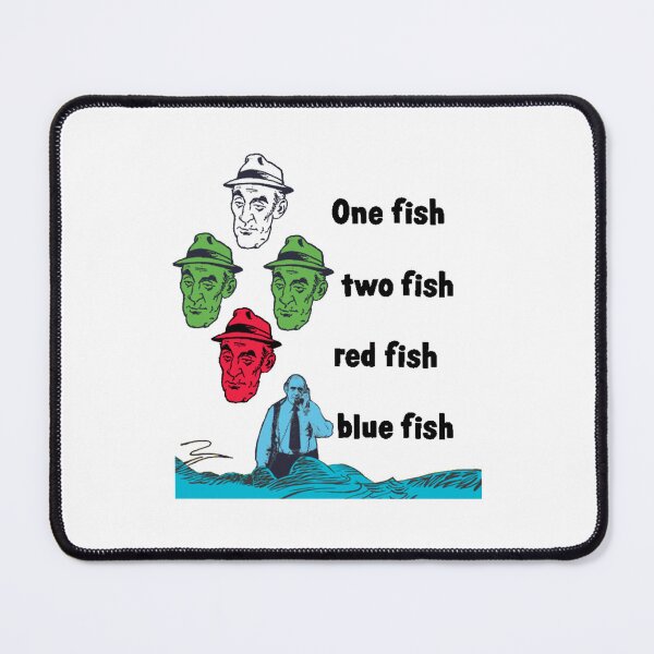 Item preview, Barney Miller One Fish Two Fish Red Fish Blue Fish designed and sold by FeXep0ve.