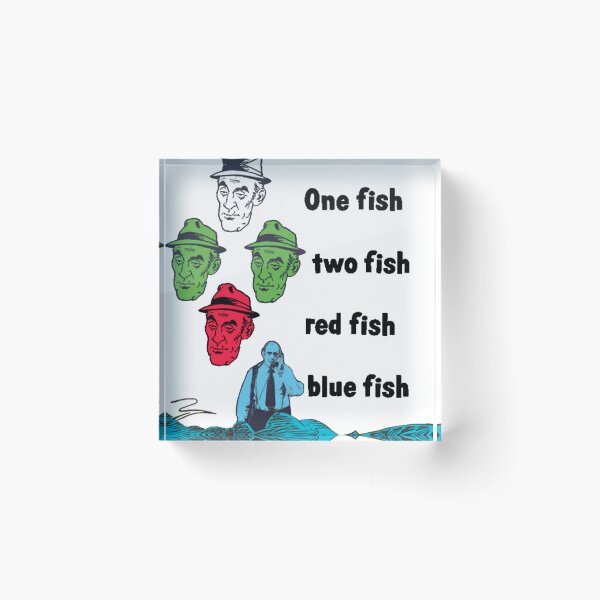Item preview, Barney Miller One Fish Two Fish Red Fish Blue Fish designed and sold by FeXep0ve.
